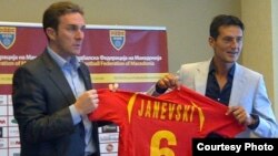 Чедомир Јаневски, нов селектор на фудбалската репрезентација на Македонија. 