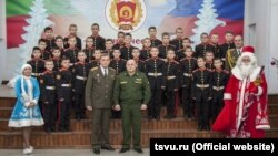 Cursanții școlii militare din Tiraspol