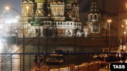На месте убийства Бориса Немцова