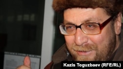Андрей Свиридов, құқық қорғаушы, журналист. Алматы, 19 наурыз 2012 жыл.