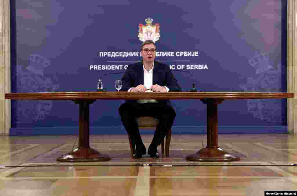 СРБИЈА - Српскиот претседател Александар Вучиќ изјави дека Србија одлучила да ја прифати новата методологија во преговорите за пристапување со Европската унија.