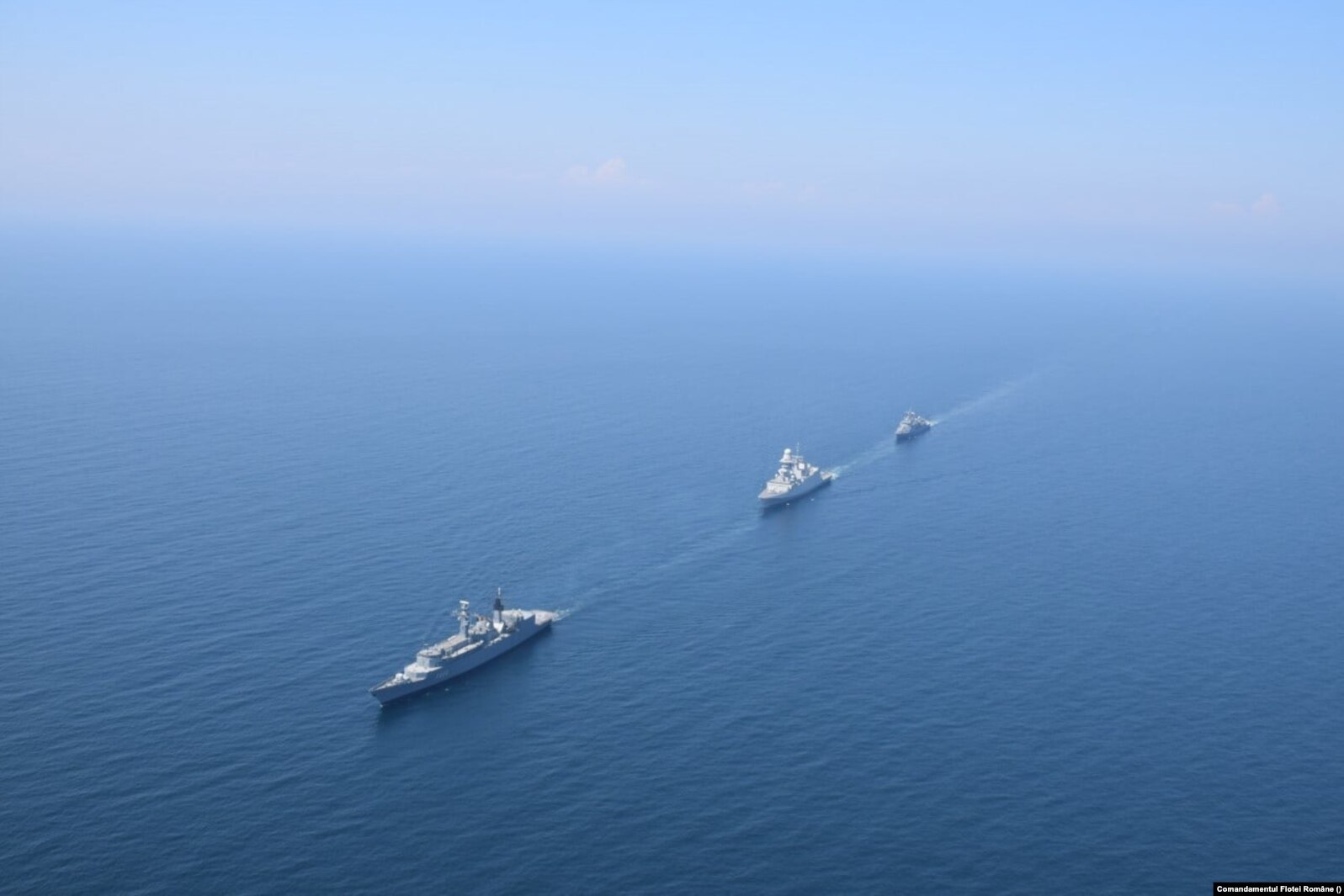 Flota României cuprinde trei fregate, cele mai mari nave ale marinei românești. Toate fregatele au fost construite în timpul Războiului Rece.