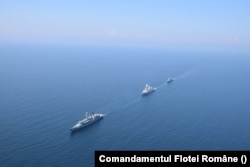 Flota României cuprinde trei fregate, cele mai mari nave ale marinei românești. Toate fregatele au fost construite în timpul Războiului Rece.