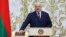 Belarusian President Aleksandr Lukashenko was sworn in during a ceremony on March 25.