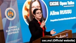 Alina Russu, președinta CEC