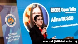 Alina Russu, președinta CEC la Chișinău