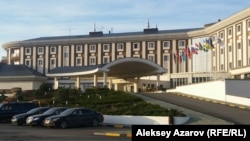 Отель Rixos Borovoe, где проходит заседание Высшего совета Евразийского союза и глав государств — участников СНГ. Акмолинская область, 16 октября 2015 года. 