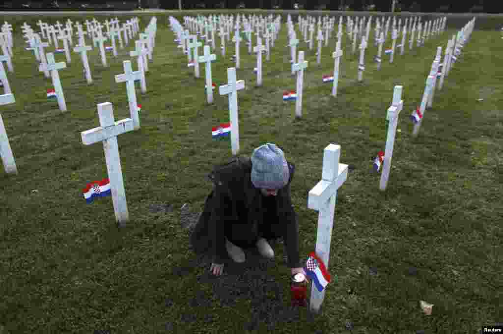 Vukovar, 17. novembar 2013. Foto: Reuters / Antonio Bronić 