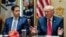 ԱՄՆ նախագահ Դոնալդ Թրամփը և պետքարտուղար Մարկո Ռուբիոն կաբինետի նիստի ժամանակ, Սպիտակ տուն, Վաշինգտոն, 27-ը մայիսի, 2026թ․