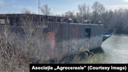 O companie intenționa să amenajeze un chei temporar în regiunea satului Cîșlița-Prut, la circa 7 kilometri de Giurgiulești