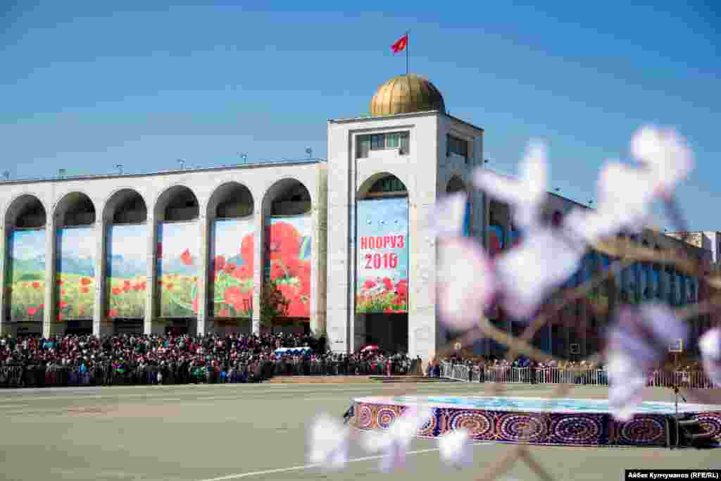 Празднование в Бишкеке.
