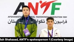 مهدی یعقوبی و سدیس سکندر، دو تکواندوکار افغان