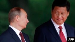 Уладзімер Пуцін і Сі Цзіньпін