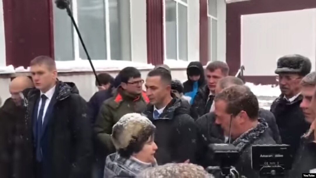 Встреча пенсионерки и Дмитрия Медведева на Алтае