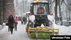 Снігопад в Києві, архівне фото 