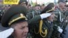 Soldiers of the breakaway Moldovan territory of Transdniester take part in a military parade during Independence Day celebrations in Tiraspol on September 2. (Reuters/Gleb Garanich)