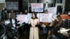 UKRAINE – Former MP Tetyana Chornovol answers journalists' questions near the building of the State Bureau of Investigation (DBR). Kyiv, December 15, 2020