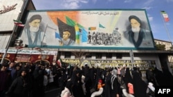 Тегераанда жүрген жұрт. 14 қаңтар 2026 жыл.