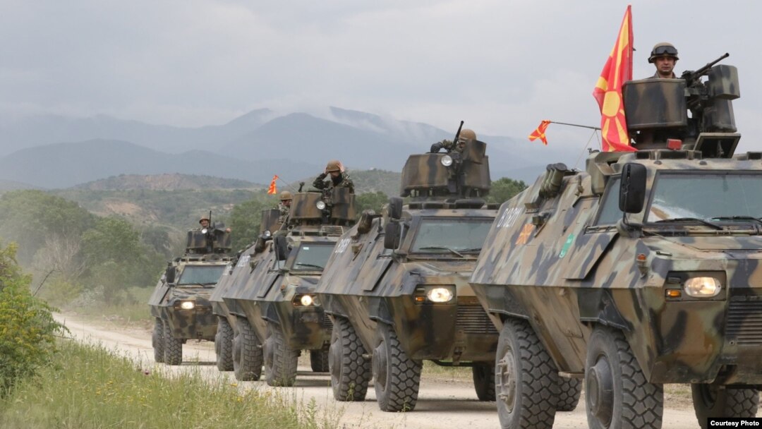 Подготовки за воената вежба „Одлучен удар“ на која учествуваат АРМ и НАТО-партнерите. 