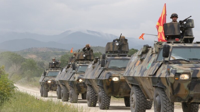 Македонски војници на вежба на НАТО во Германија
