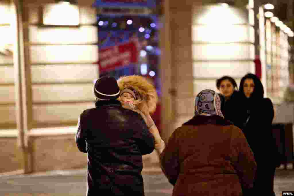 Yeni il üçün bəzənmiş Bakıdan fotolar #19