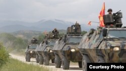 Илустрација - Вежба на македонската армија