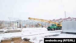 Нават без АЭС у Астраўцы хапае іншай працы на будоўлях