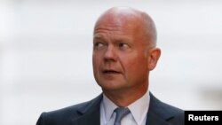 Sekretari i jashtëm britanik, William Hague 