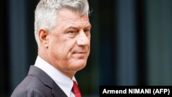 Kosovar President Hashim Thaci (file photo)