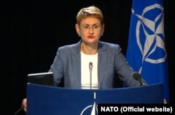 Oana Lungescu, purtătoarea de cuvânt NATO