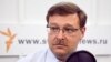 Russia -- Konstantin Kosachev, the Chairman of the State Duma International Affairs Committee in Moscow RFE/RL studio, 15Jul2011 