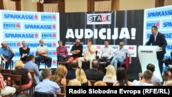 Press konferencija učesnika kultne predstave "Audicija"