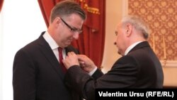 Dirk Schuebel, reprezentantul UE la Chișinău în timpul președinției lui Nicolae Timofti