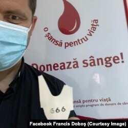 Preotul Francisc Doboș spune că donarea de sânge nu trebuie să țină de confesiunea religioasă, ci de salvarea vieții