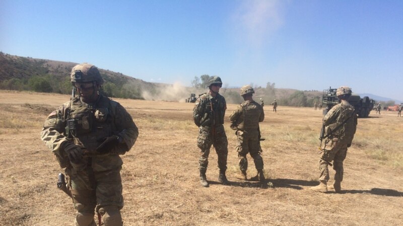 На Криволак обука на војската на Црна Гора со поддршка на АРМ