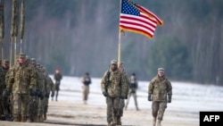 Военнослужащие США на учениях НАТО в Польше 