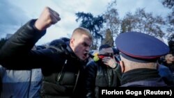 Protesta në Shqipëri pas vrasjes së Klodian Rashës.