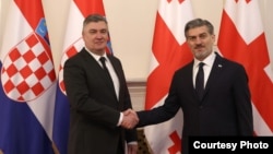 მარცხნიდან: ზორან მილანოვიჩი და მიხეილ ყაველაშვილი