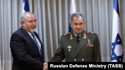 Встреча министров обороны Израиля и России – Авигдора Либермана и Сергея Шойгу