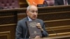 Armenia - Prime Minister Nikol Pashinian demonstrates the Canon of the Armenian Church to MPs, Yerevan,18Jun,2025