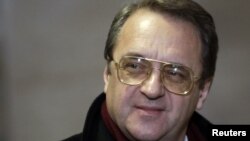 Russian Deputy Foreign Minister Mikhail Bogdanov