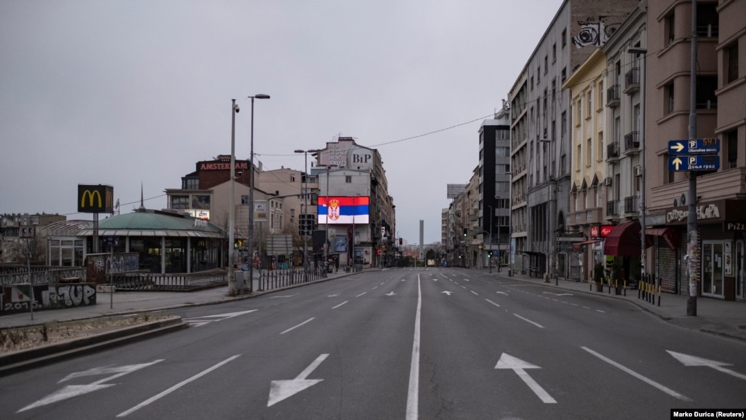 Prazne beogradske ulice tokom policijskog časa