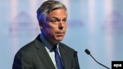 Jon Huntsman, amabasadori i ri i Shteteve të Bashkuara në Rusi.