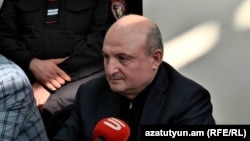 Armenia - Gyumri Mayor Vartan Ghukasian stands trial in Yerevan, December 2, 2025.