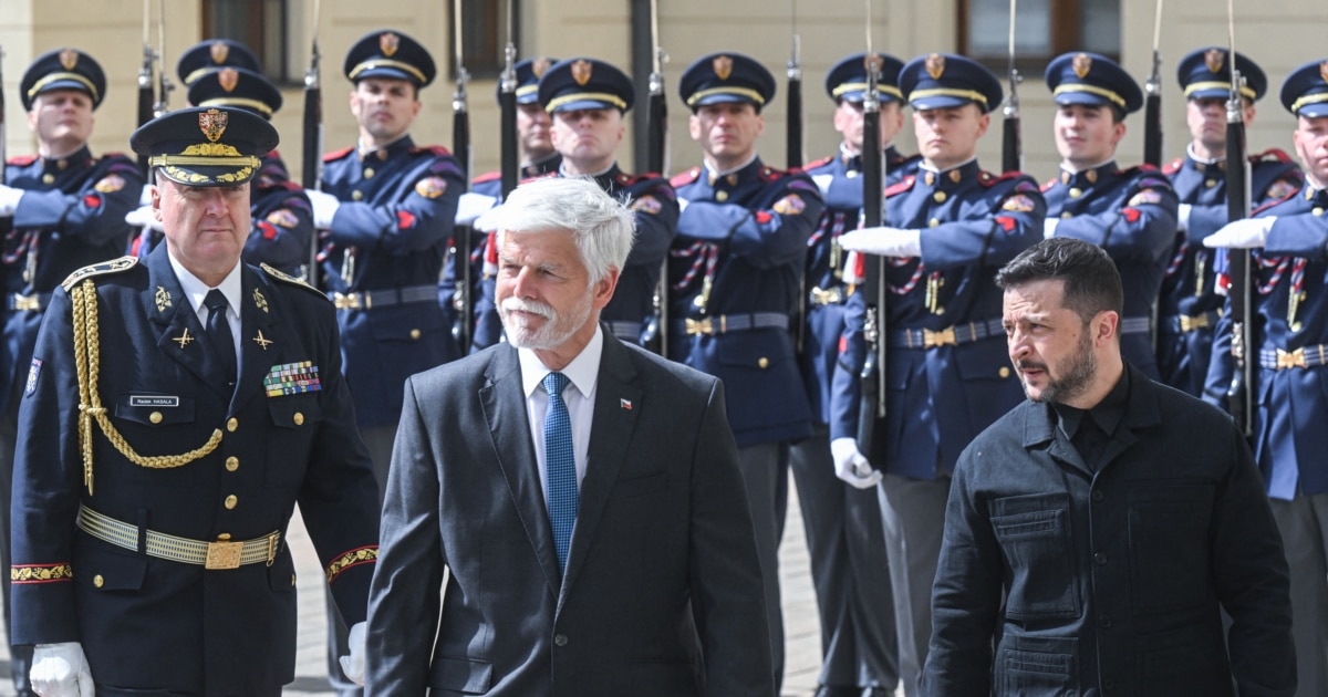 "ვამზადებთ კარგ ამბებს უკრაინისთვის" - ზელენსკის ჩეხეთში მასპინძლობენ