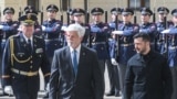 Чех Республикасынын президенти Петр Павел жана Украинанын лидери Владимир Зеленский, Прага, 4-май, 2025-жыл.