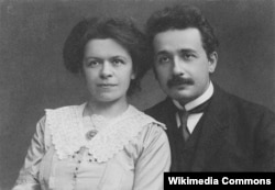 Альберт Эйнштейн и его жена Милева Марич, 1912