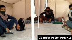 شماری از افغان های برگشته از پاکستان