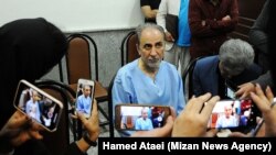 Mohammad Ali Najafi, ex minister, in court-- 29 May 2019