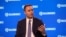 Ministri i Jashtëm në detyrë i Kosovës, Glauk Konjufca, flet gjatë një diskutimi në forumin e sigurisë GLOBSEC në Pragë, 22 maj.